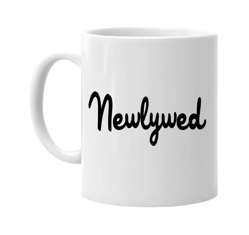newlywed signature outlet novelty coffee cup mug graphic gift ideas gifts for the family mom dad
