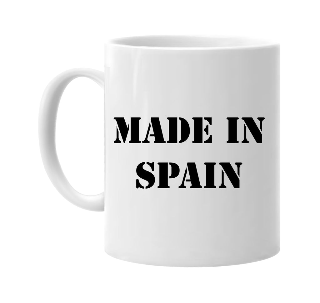 made in spain signature outlet novelty coffee cup mug graphic gift ideas gifts for the family mom dad