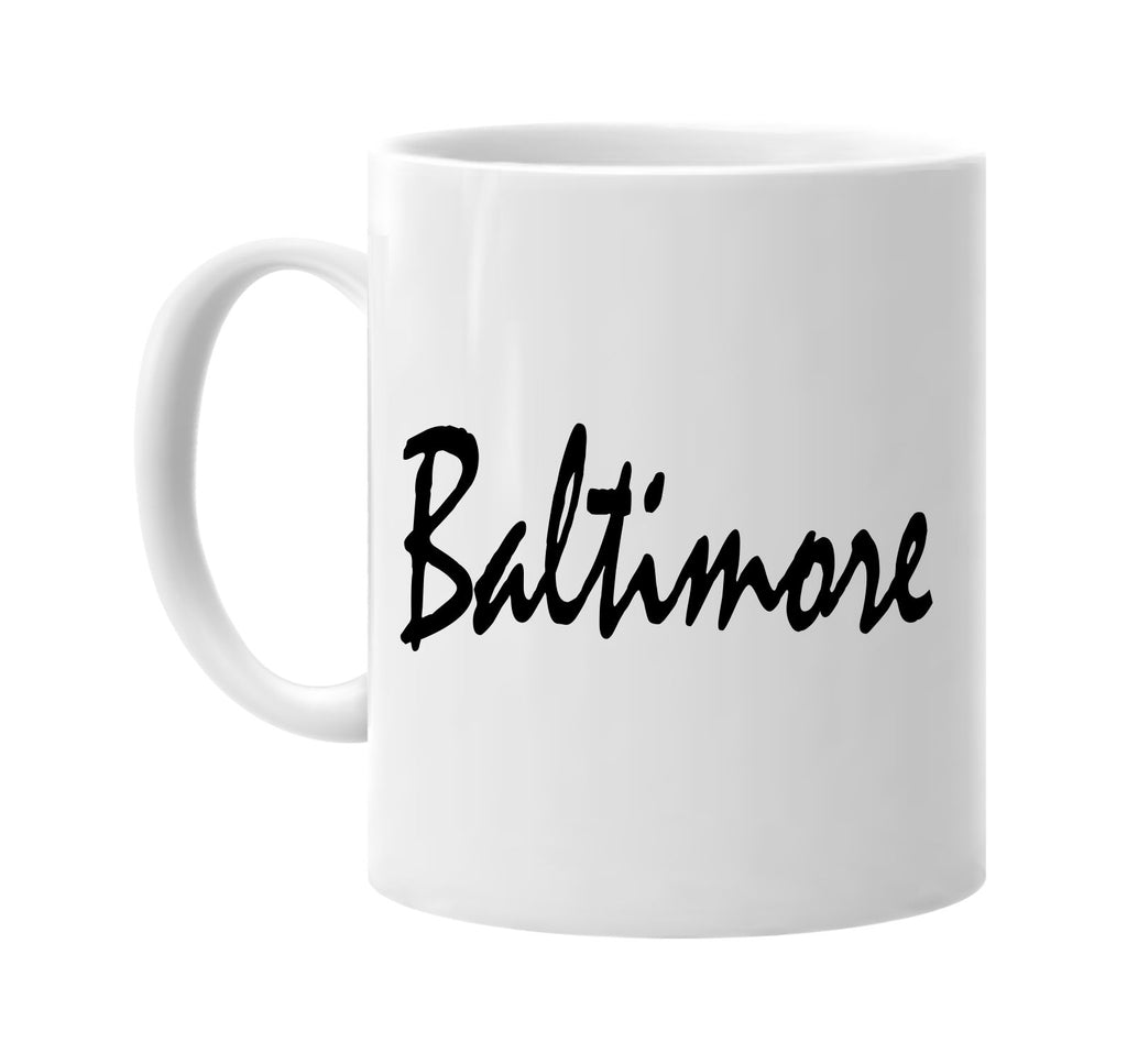 baltimore maryland signature outlet novelty coffee cup mug graphic gift ideas gifts for the family mom dad
