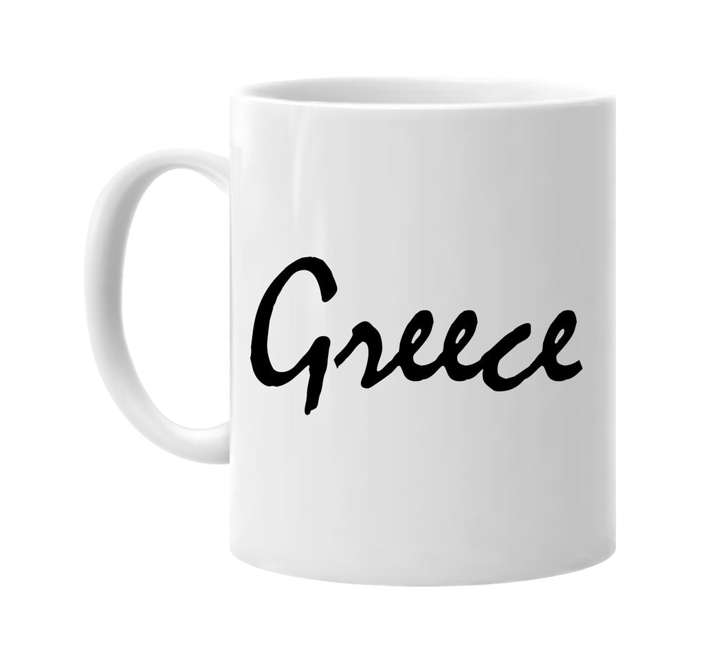 greece signature outlet novelty coffee cup mug graphic gift ideas gifts for the family mom dad