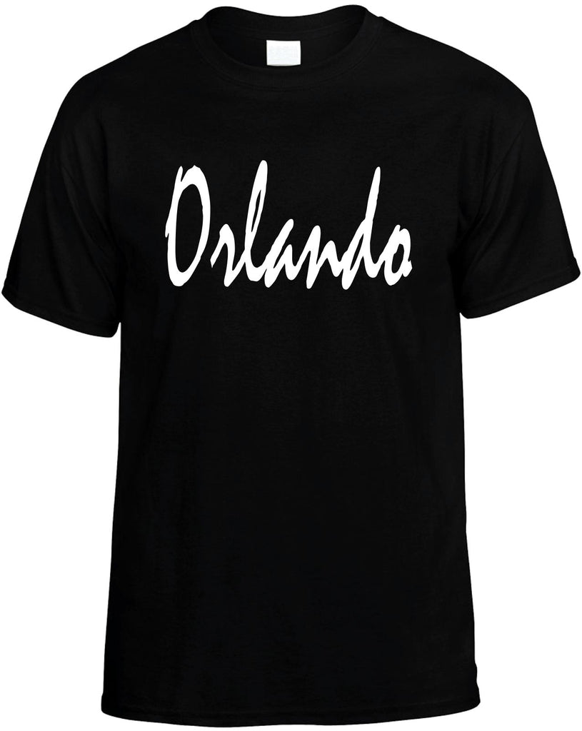 orlando florida mens funny t-shirt black