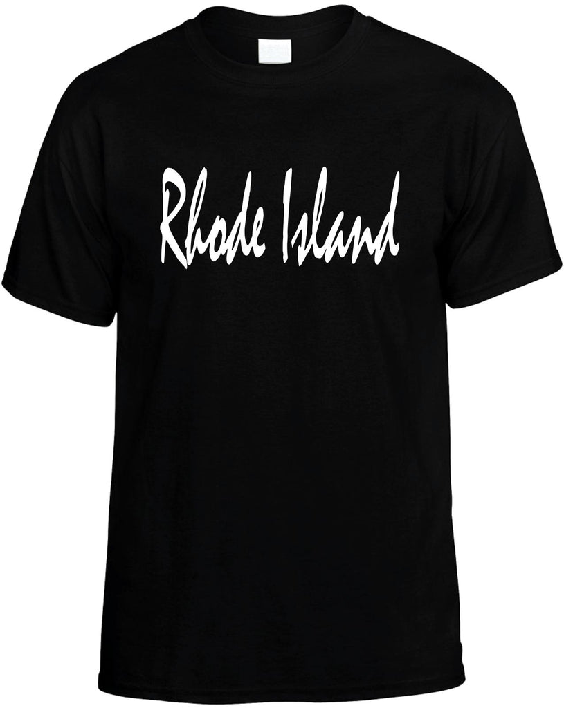 rhode island new york mens funny t-shirt black