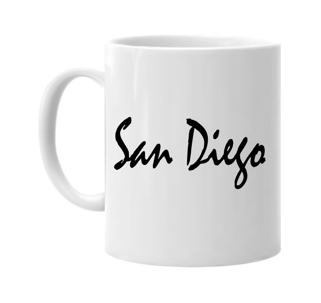 san diego california signature outlet novelty coffee cup mug graphic gift ideas gifts for the family mom dad