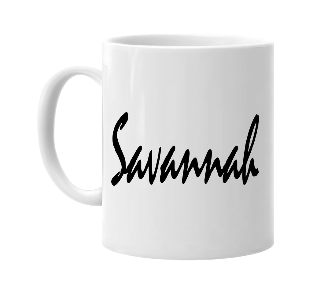 savannah signature outlet novelty coffee cup mug graphic gift ideas gifts for the family mom dad