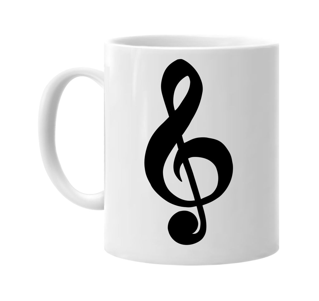 cleft note music note symbol signature outlet novelty coffee cup mug graphic gift ideas gifts for the family mom dad