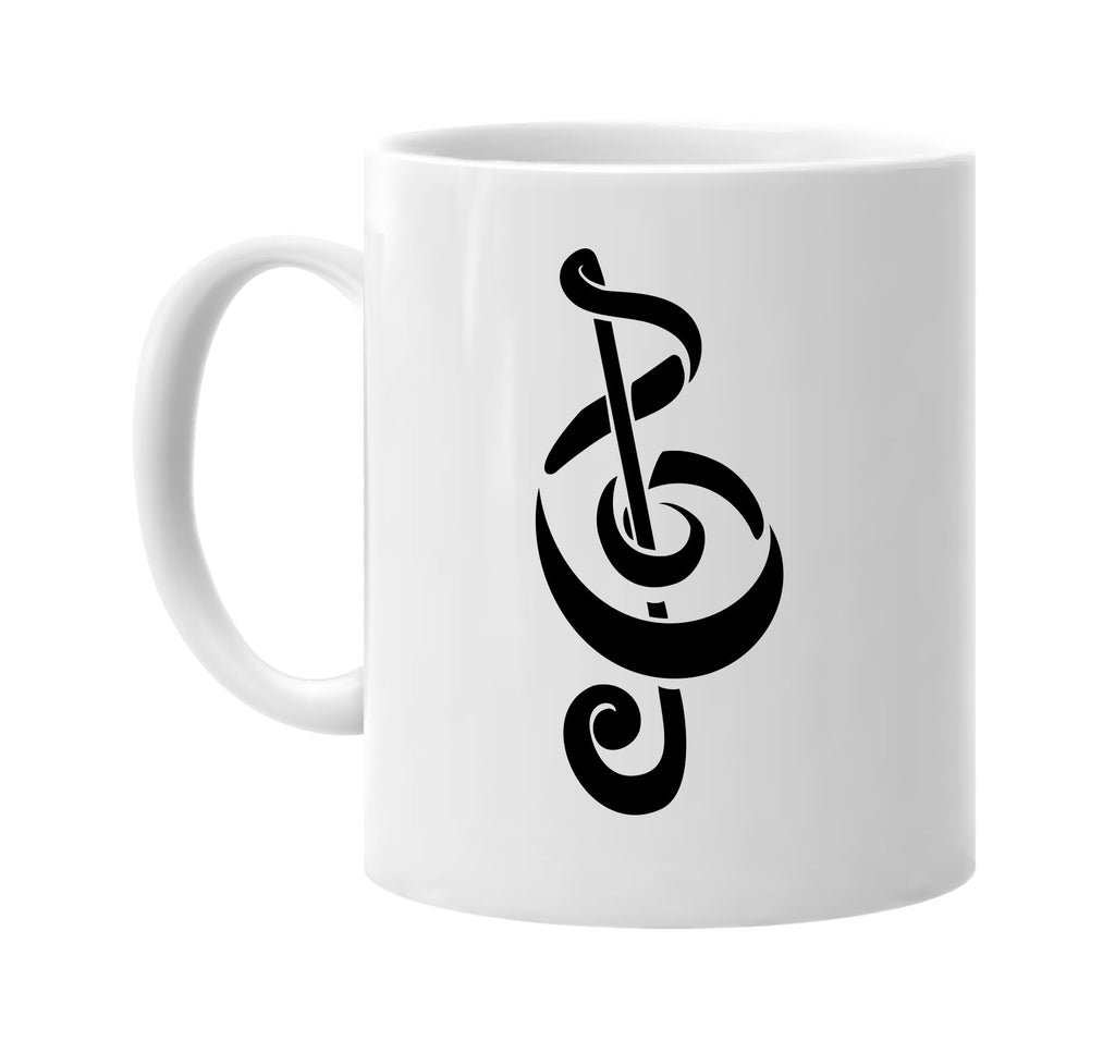 cleft note music notes swirly signature outlet novelty coffee cup mug graphic gift ideas gifts for the family mom dad
