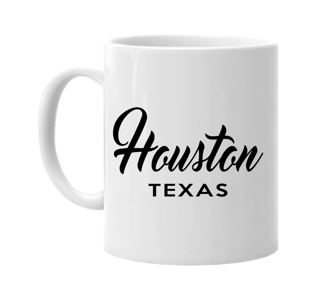houston texas city state signature outlet novelty coffee cup mug graphic gift ideas gifts for the family mom dad