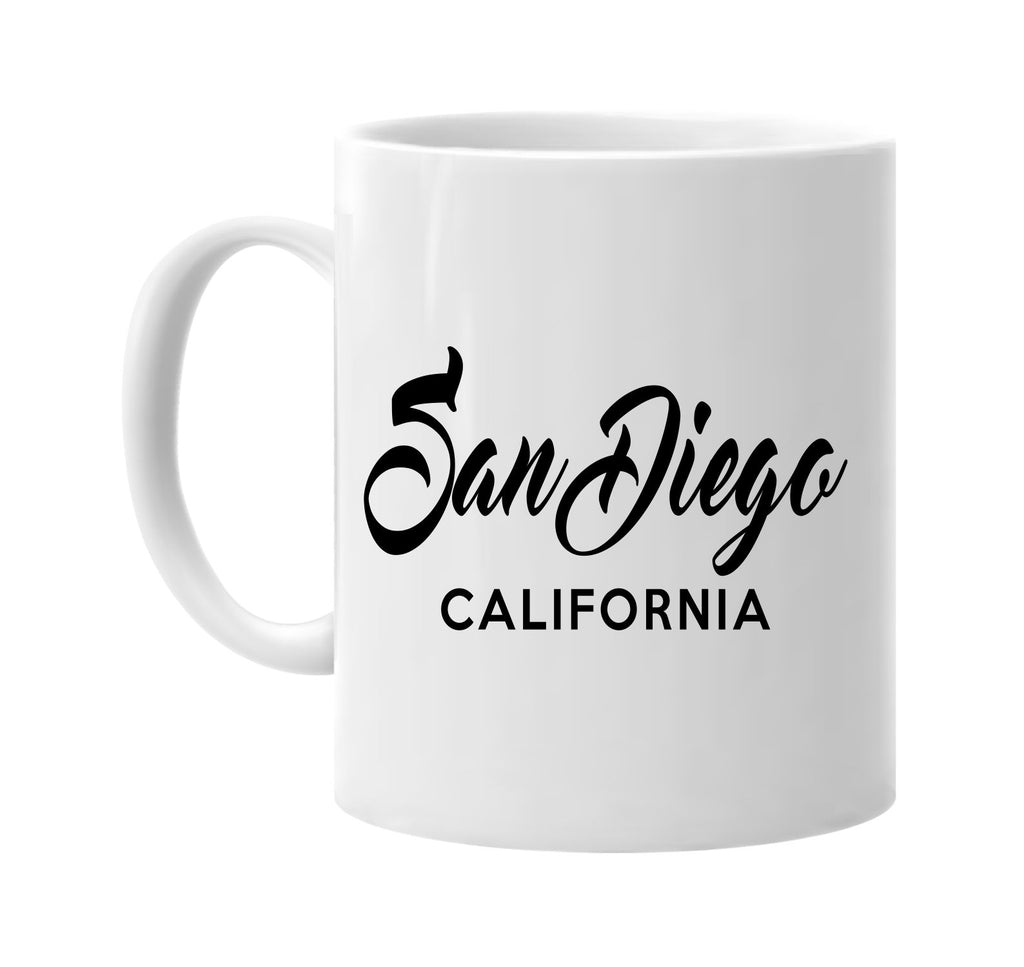san diego california city state signature outlet novelty coffee cup mug graphic gift ideas gifts for the family mom dad