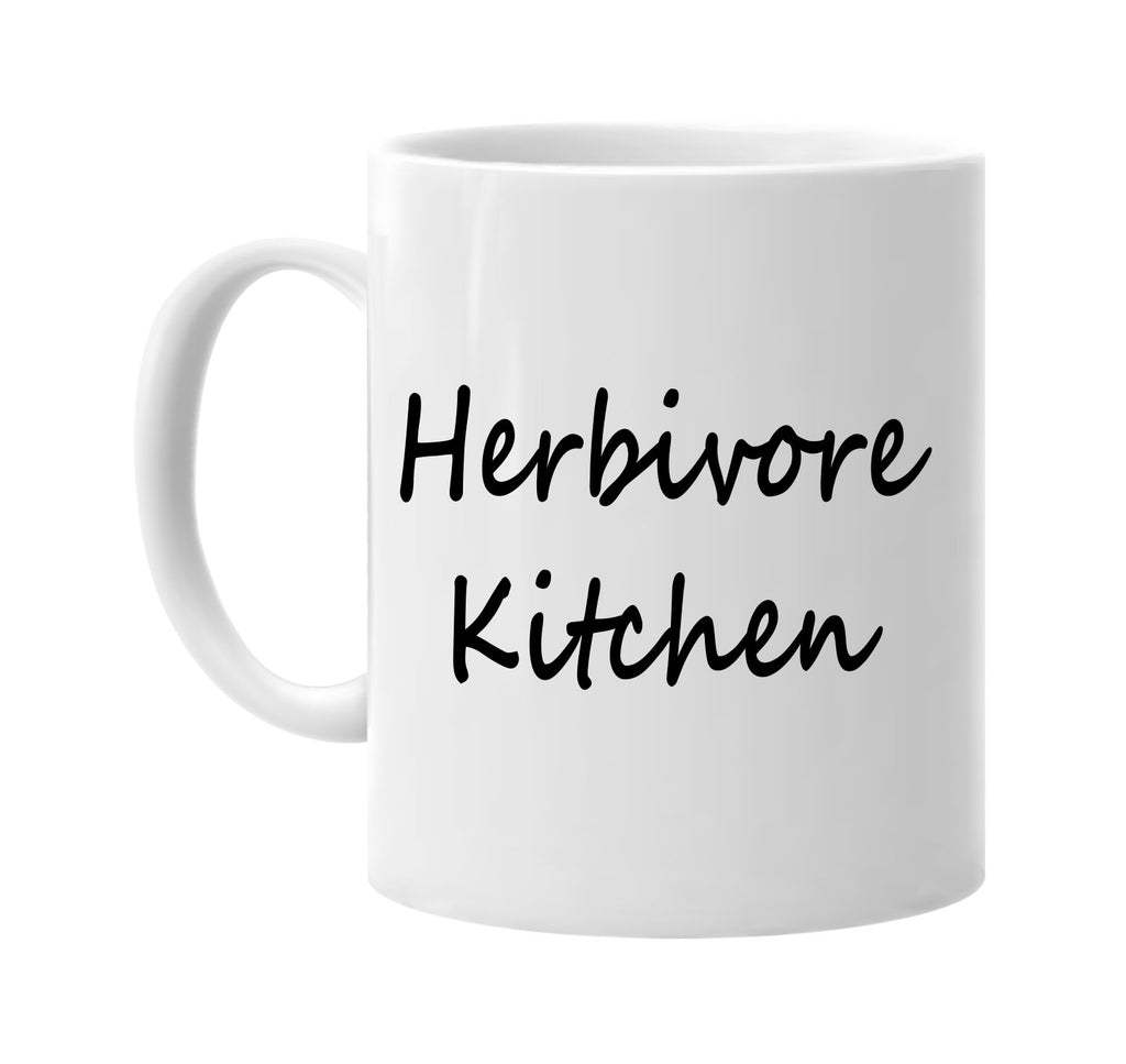 herbivore kitchen health vegan signature outlet novelty coffee cup mug graphic gift ideas gifts for the family mom dad