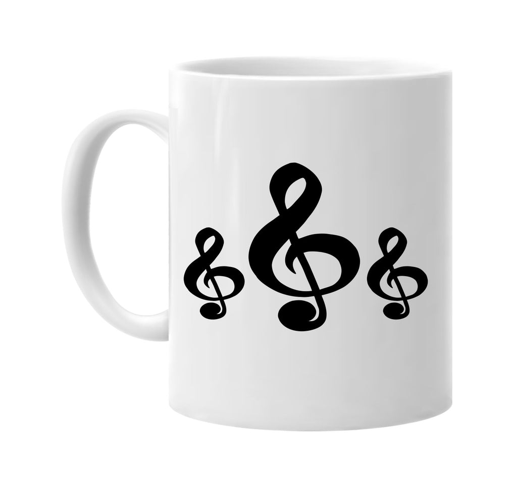 cleft note cluster music note signature outlet novelty coffee cup mug graphic gift ideas gifts for the family mom dad