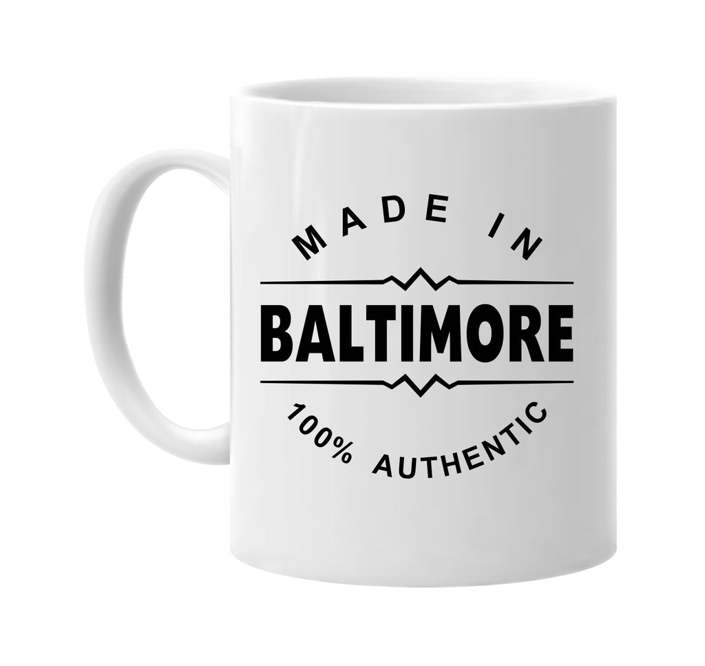 made in baltimore signature outlet novelty coffee cup mug graphic gift ideas gifts for the family mom dad