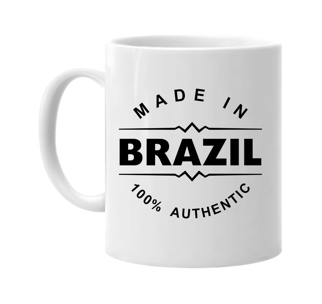 made in brazil signature outlet novelty coffee cup mug graphic gift ideas gifts for the family mom dad