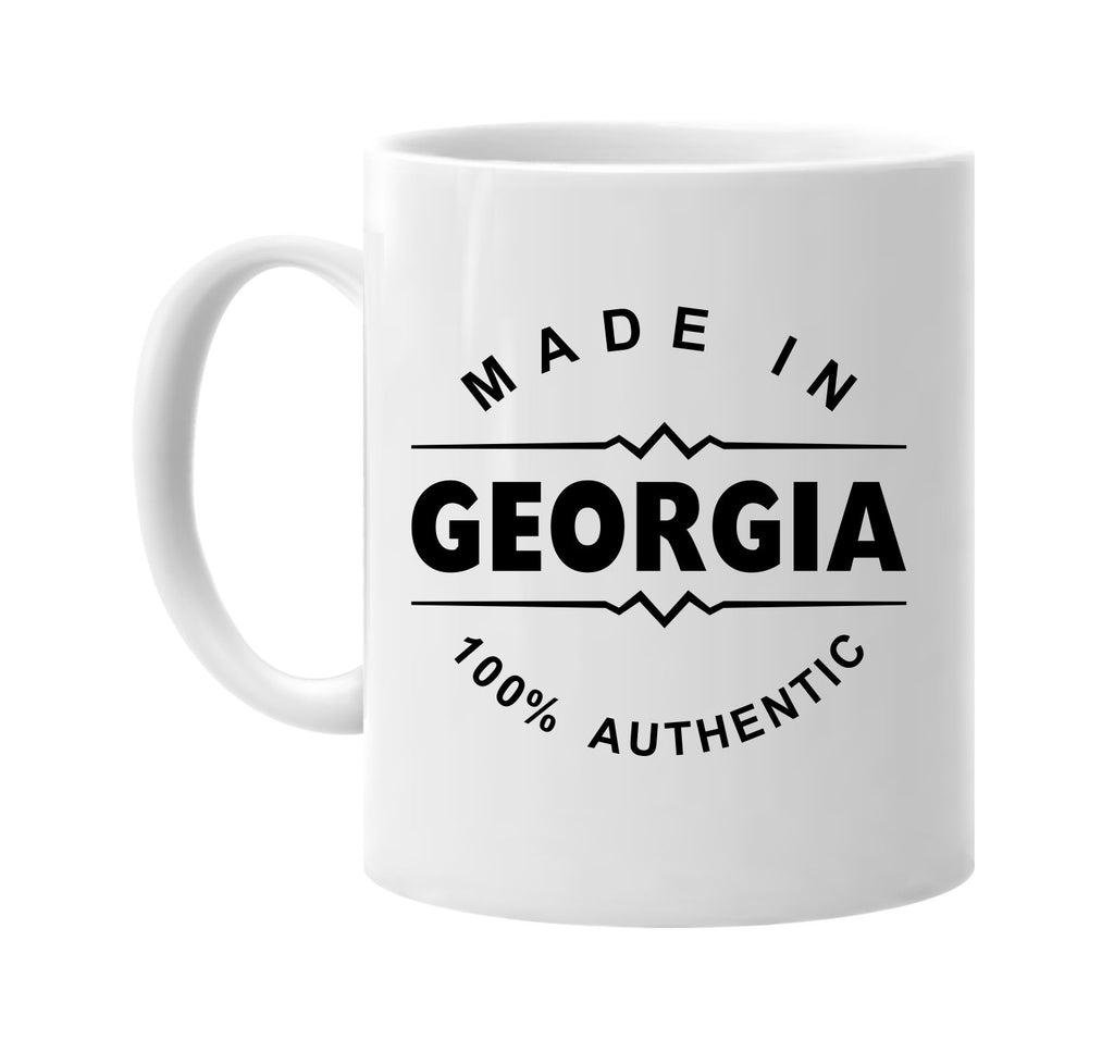 made in georgia signature outlet novelty coffee cup mug graphic gift ideas gifts for the family mom dad