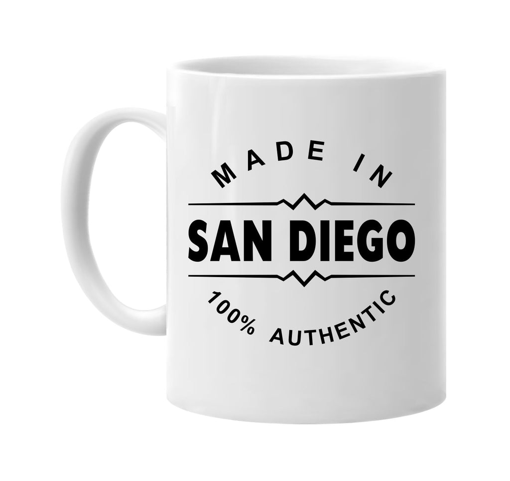 made in san diego signature outlet novelty coffee cup mug graphic gift ideas gifts for the family mom dad