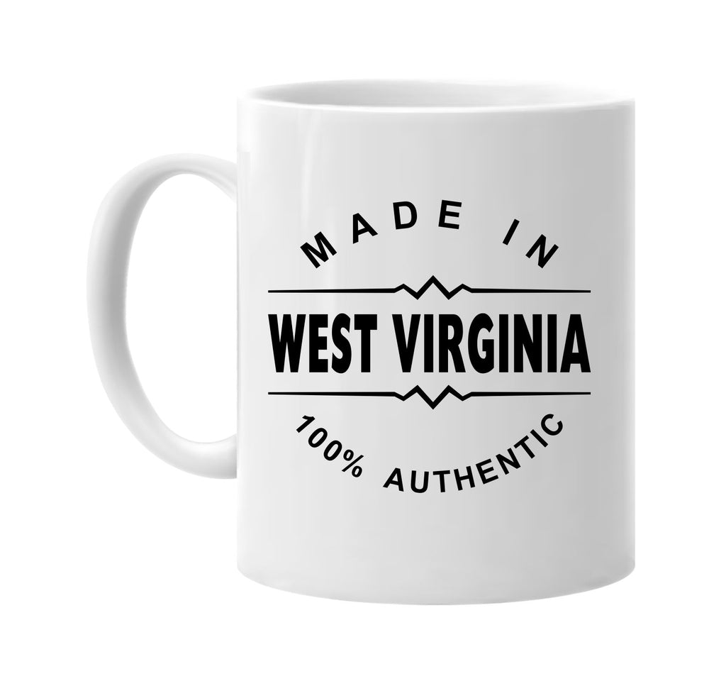 made in west virginia signature outlet novelty coffee cup mug graphic gift ideas gifts for the family mom dad