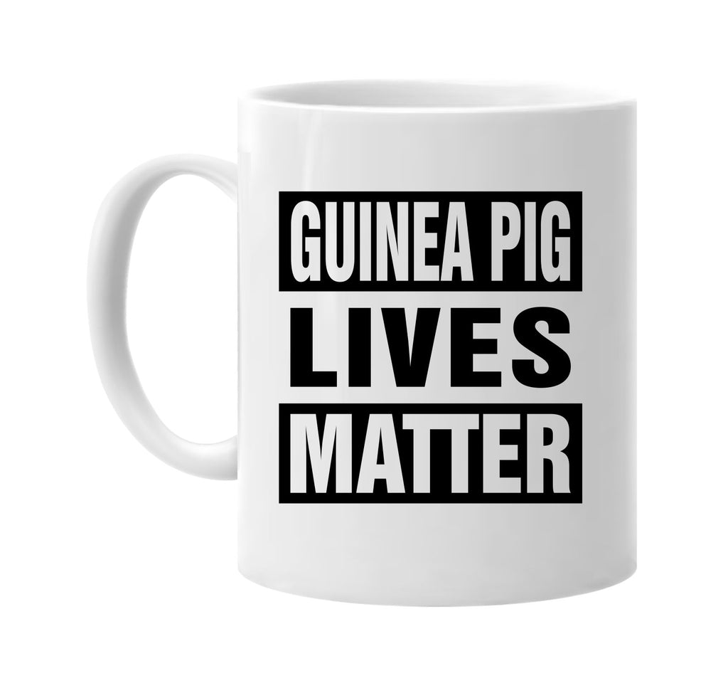 guinea pig lives matter signature outlet novelty coffee cup mug graphic gift ideas gifts for the family mom dad