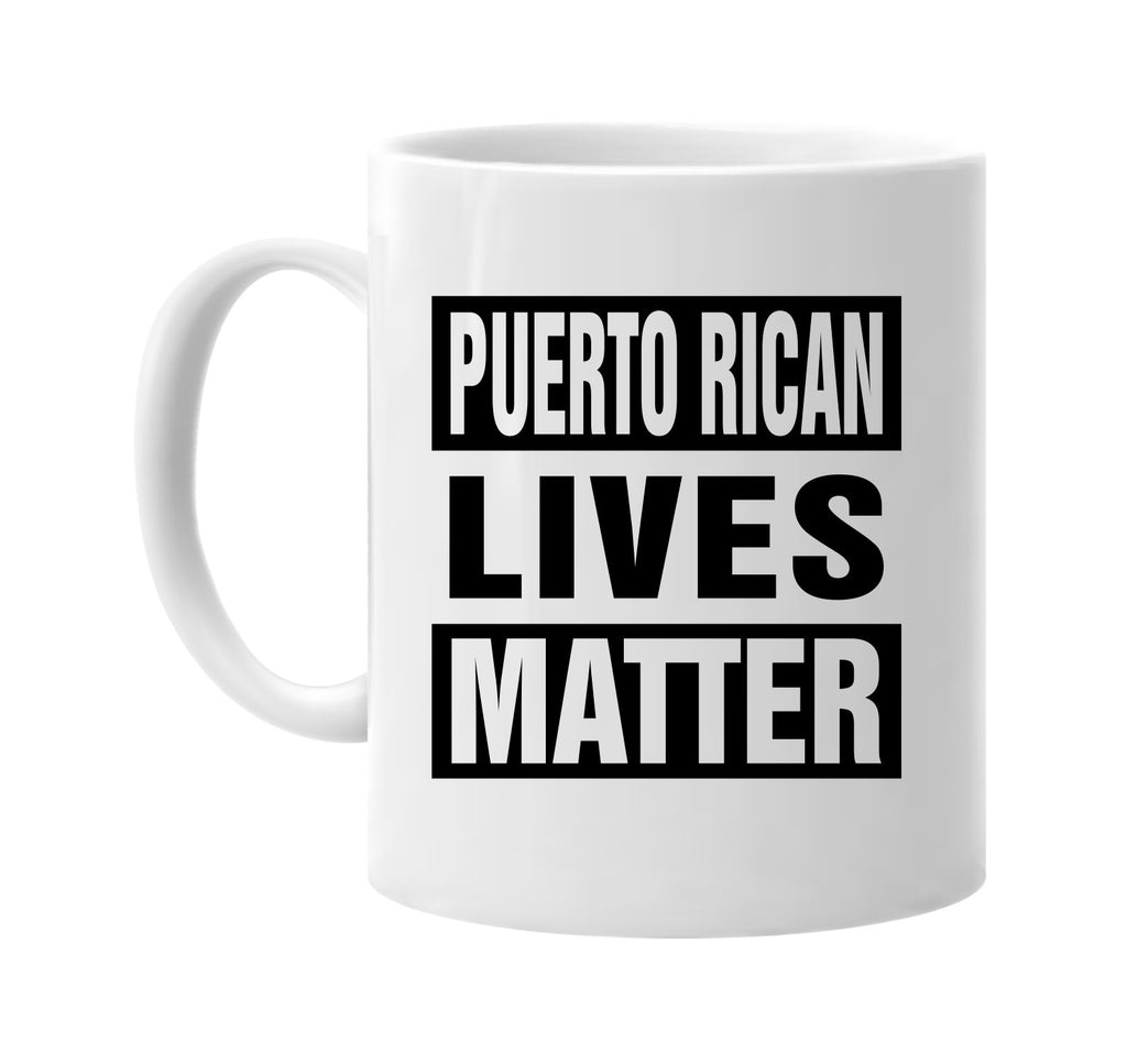 puerto rican lives matter signature outlet novelty coffee cup mug graphic gift ideas gifts for the family mom dad