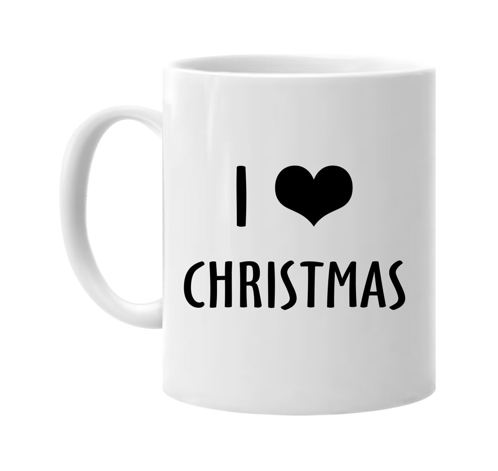 i love heart christmas signature outlet novelty coffee cup mug graphic gift ideas gifts for the family mom dad