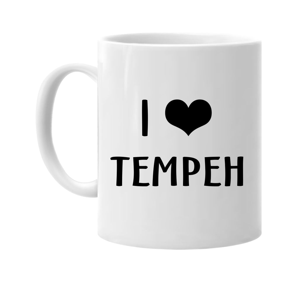 i love heart tempeh signature outlet novelty coffee cup mug graphic gift ideas gifts for the family mom dad