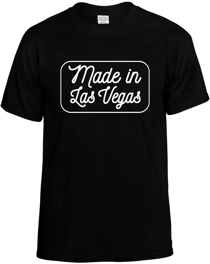 Made In Las Vegas Men's T-Shirt Funny Novelty Graphic Unisex Tee
