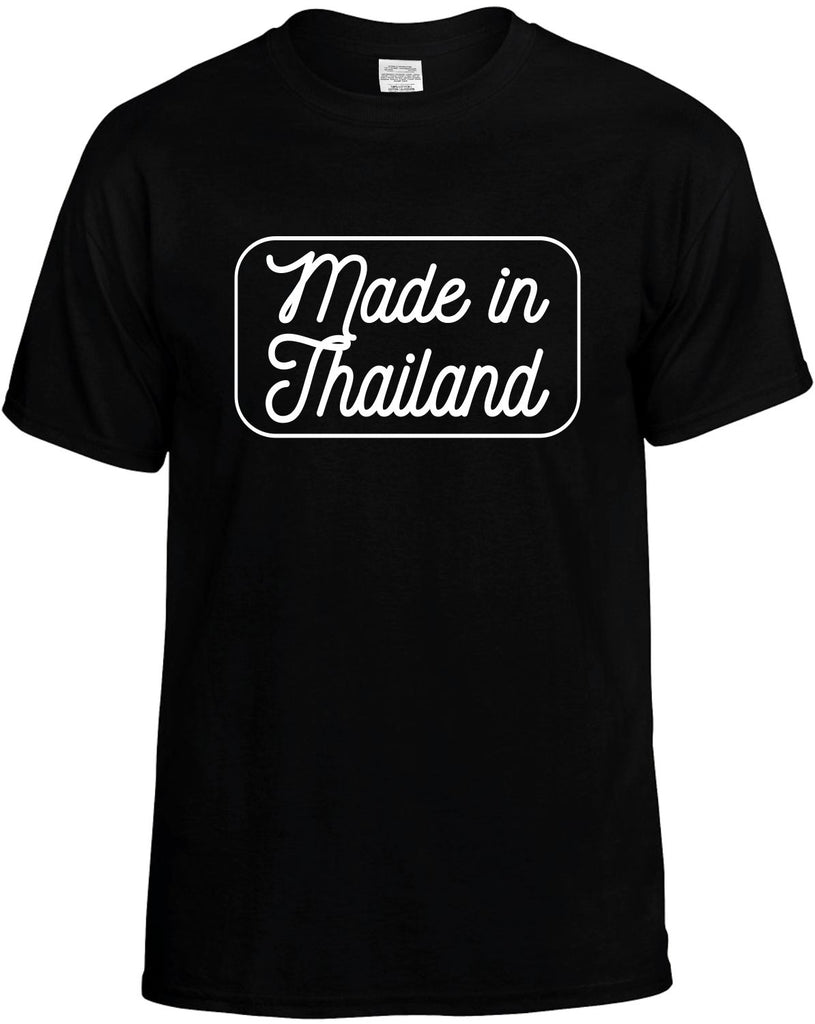 Made In Thailand Men's T-Shirt Funny Novelty Graphic Unisex Tee