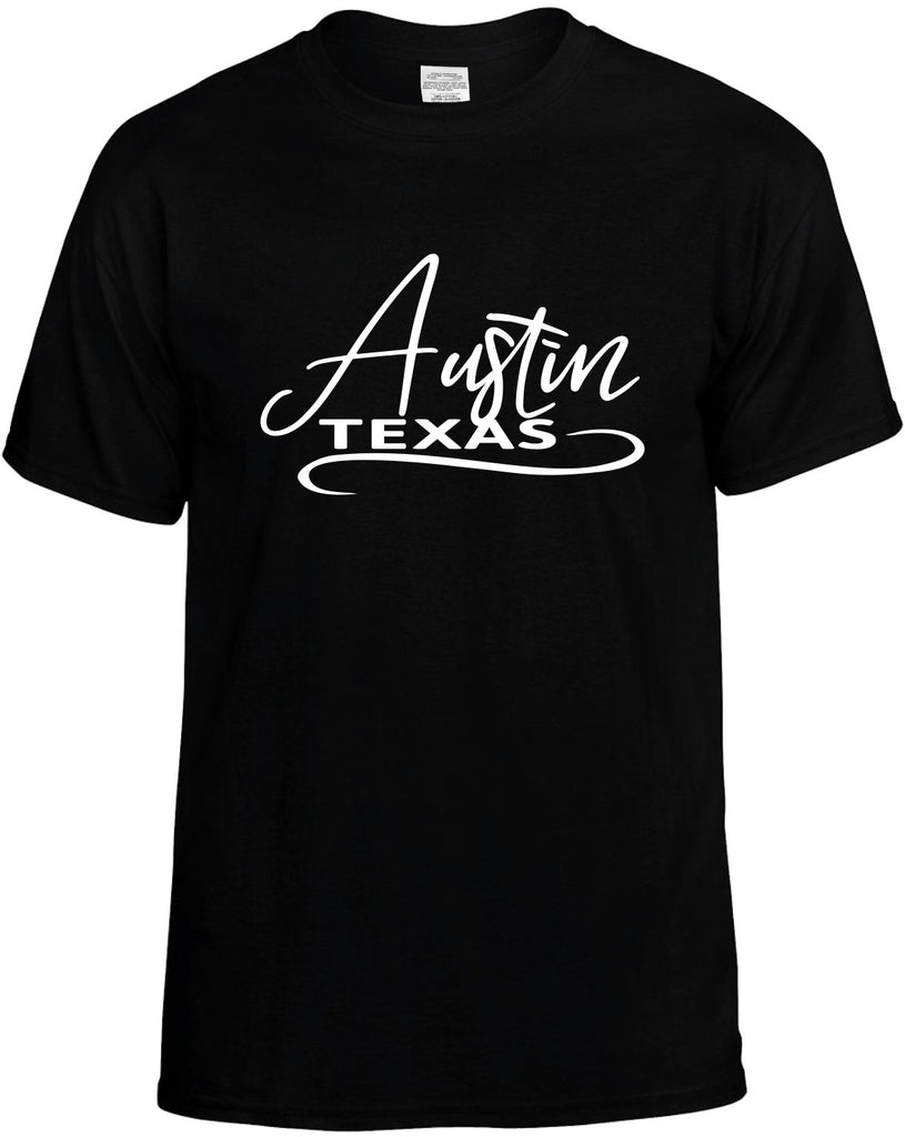Austin, Texas Men's T-Shirt Funny Novelty Graphic Unisex Tee