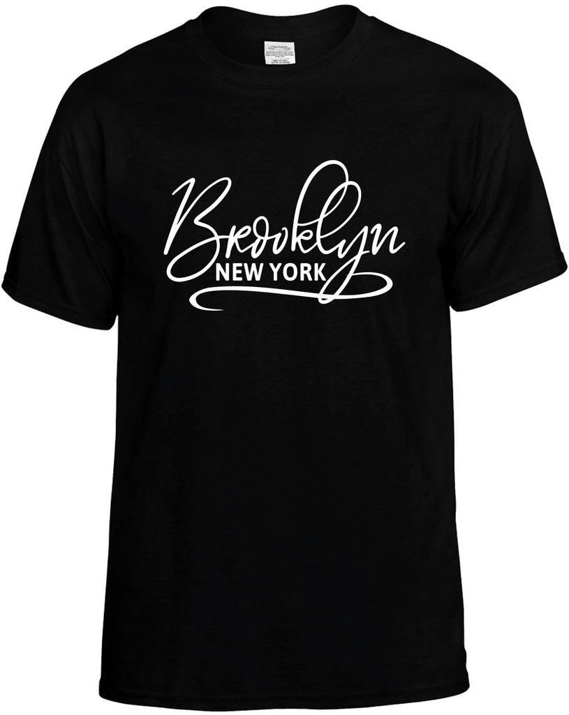 Brooklyn, New York Men's T-Shirt Funny Novelty Graphic Unisex Tee