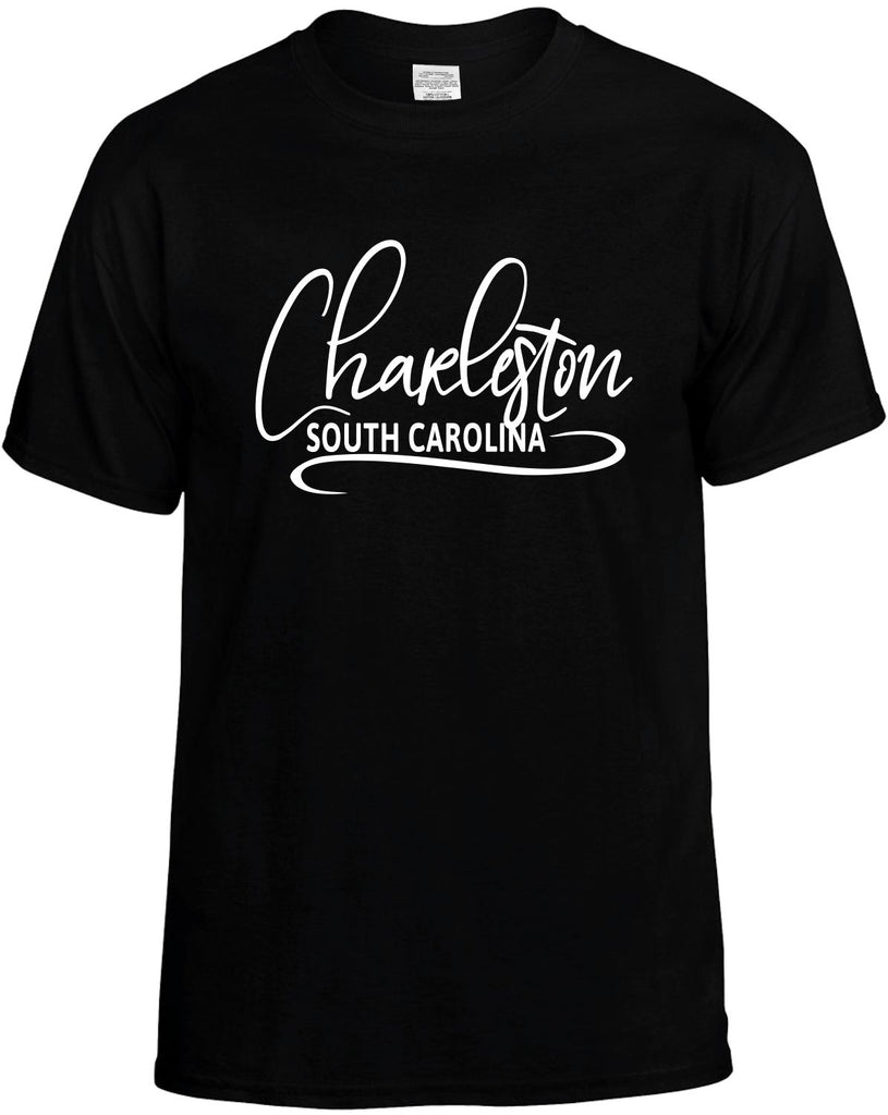 Charleston, South Carolina Men's T-Shirt Funny Novelty Graphic Unisex Tee