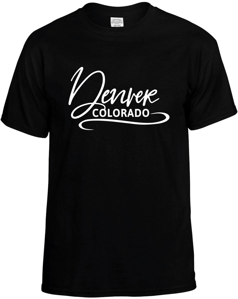Denver, Colorado Men's T-Shirt Funny Novelty Graphic Unisex Tee