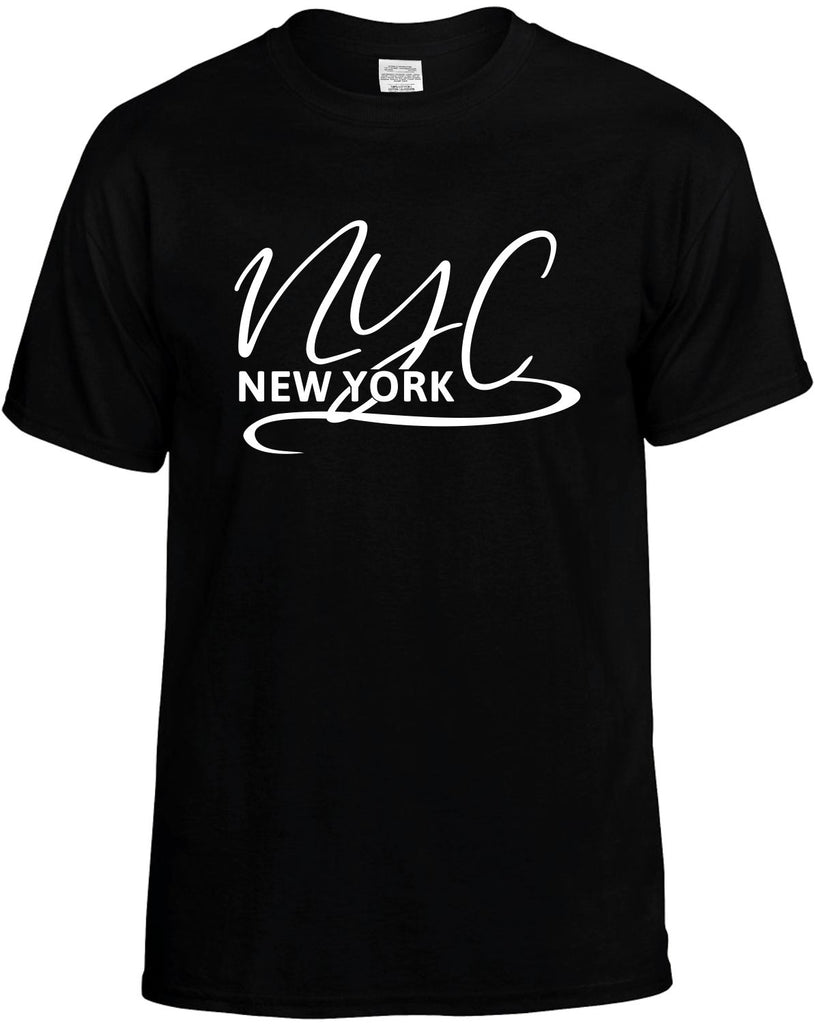 Nyc, New York Men's T-Shirt Funny Novelty Graphic Unisex Tee