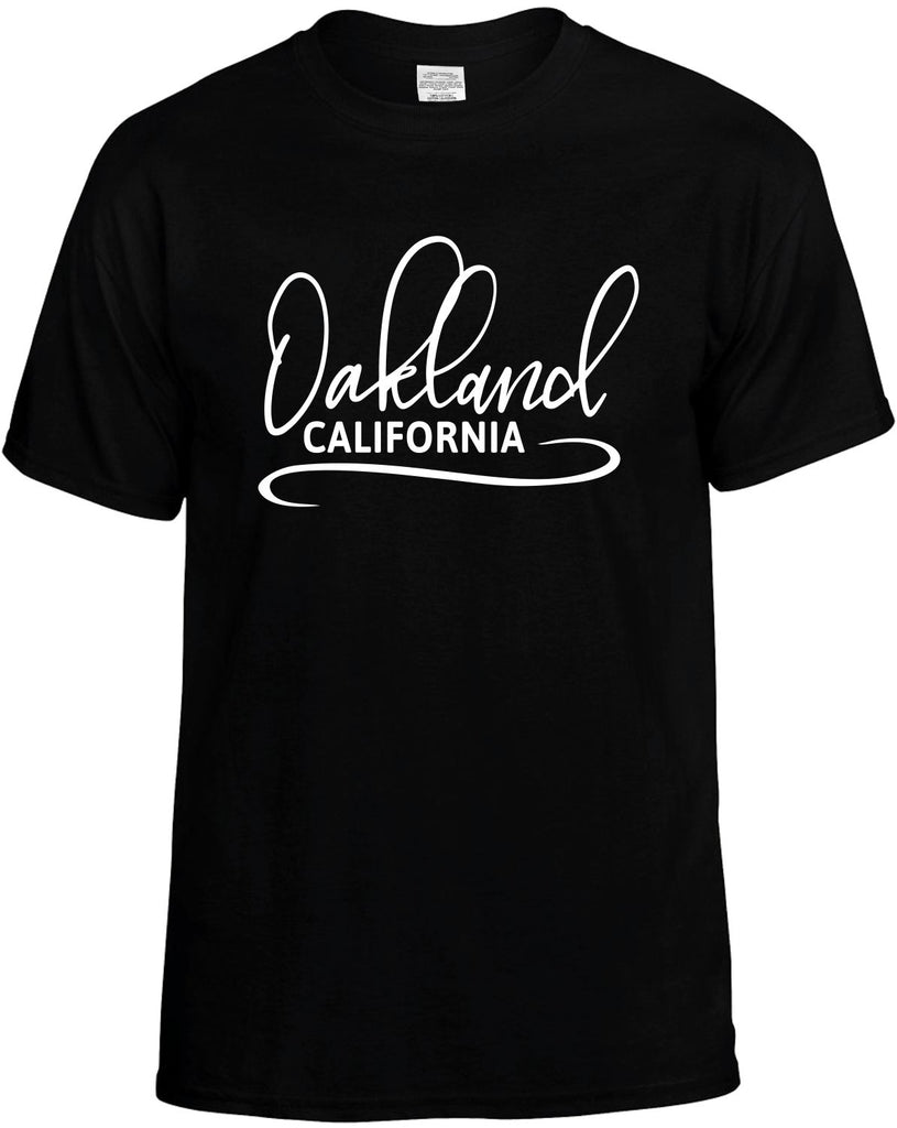 Oakland, California Men's T-Shirt Funny Novelty Graphic Unisex Tee