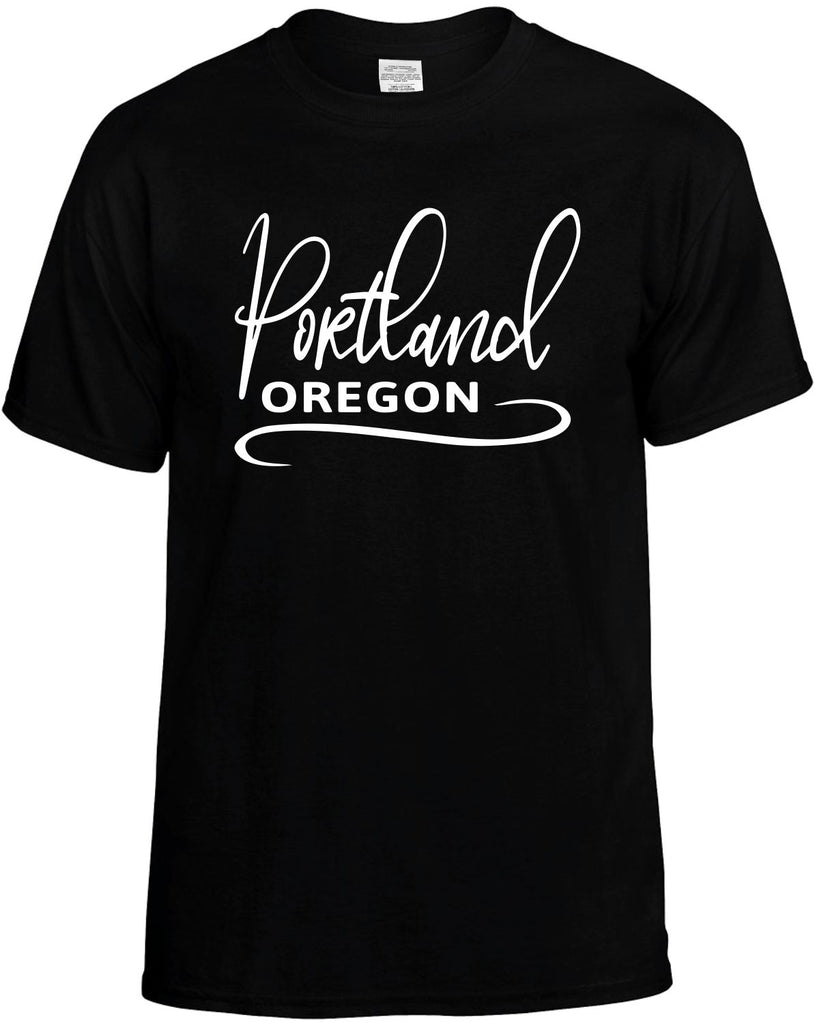 Portland, Oregon Men's T-Shirt Funny Novelty Graphic Unisex Tee