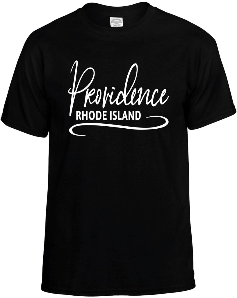 Providence, Rhode Island Men's T-Shirt Funny Novelty Graphic Unisex Tee