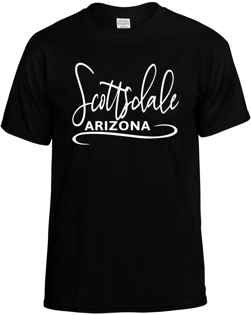 Scottsdale, Arizona Men's T-Shirt Funny Novelty Graphic Unisex Tee