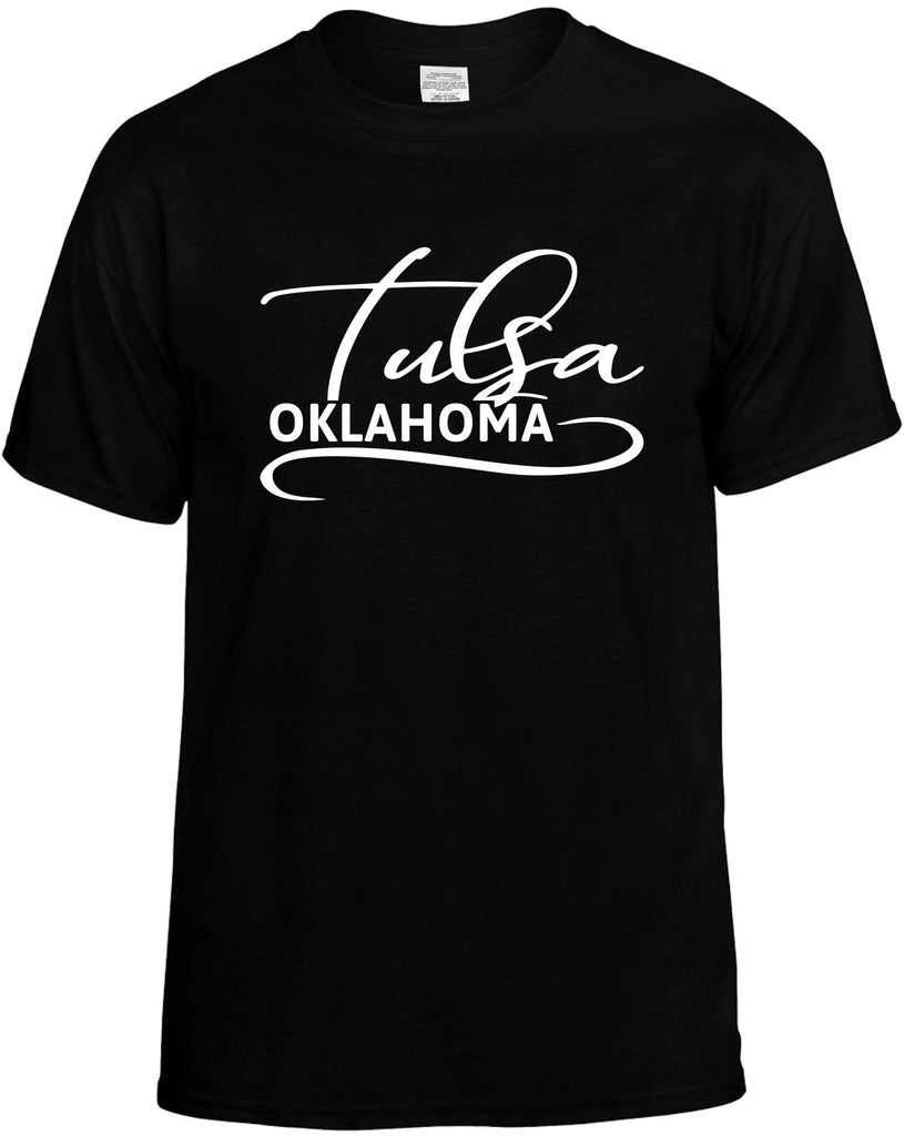 Tulsa, Oklahoma Men's T-Shirt Funny Novelty Graphic Unisex Tee
