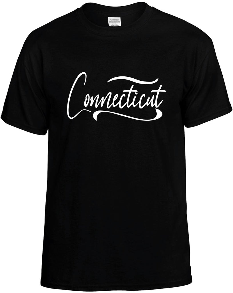 Connecticut Men's T-Shirt Funny Novelty Graphic Unisex Tee