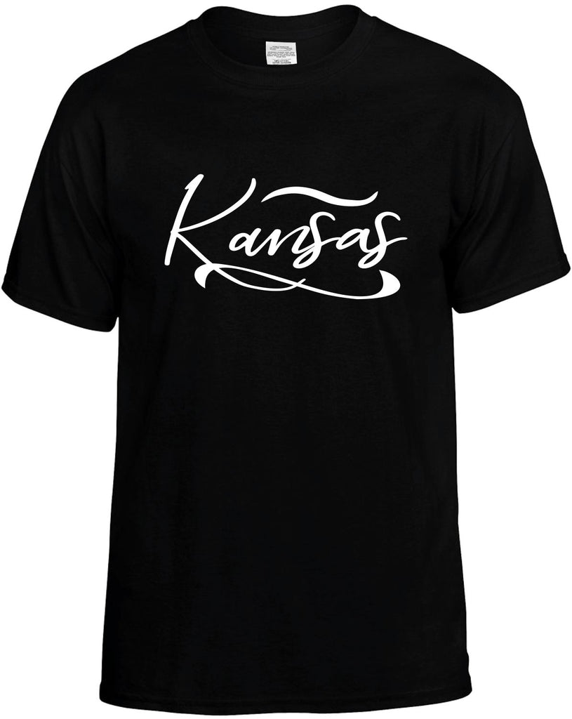 Kansas Men's T-Shirt Funny Novelty Graphic Unisex Tee