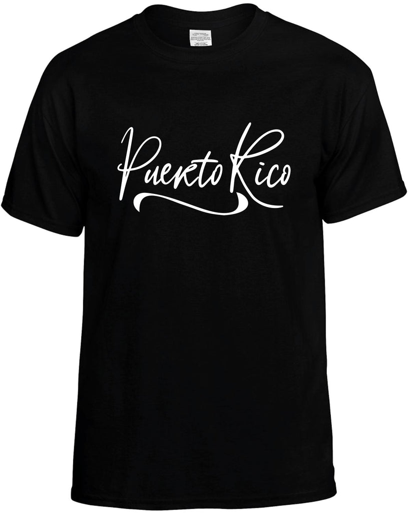 Puerto Rico Men's T-Shirt Funny Novelty Graphic Unisex Tee