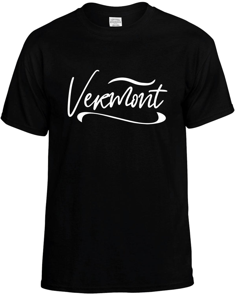 Vermont Men's T-Shirt Funny Novelty Graphic Unisex Tee