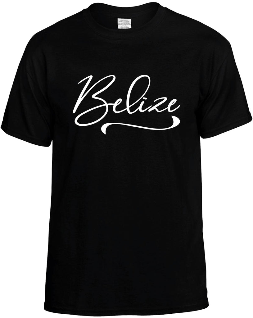 Belize Men's T-Shirt Funny Novelty Graphic Unisex Tee