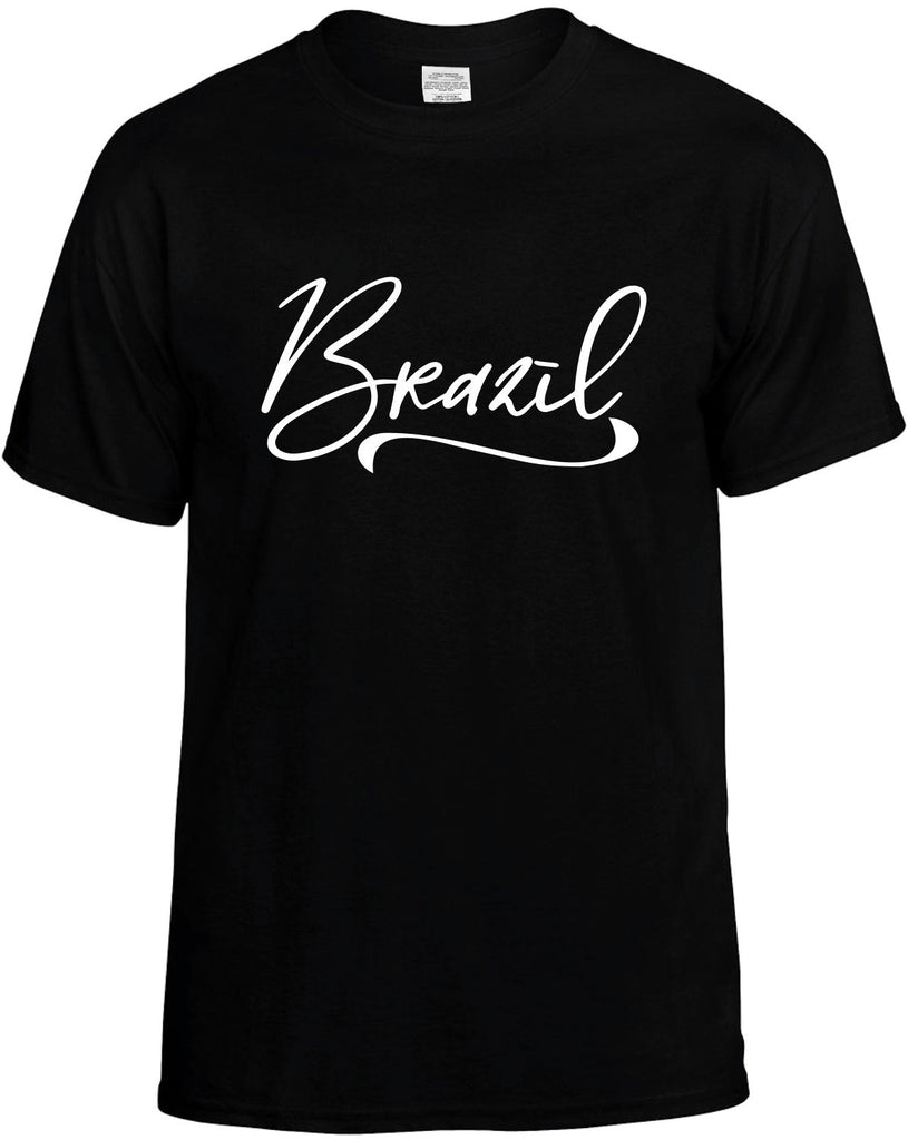 Brazil Men's T-Shirt Funny Novelty Graphic Unisex Tee