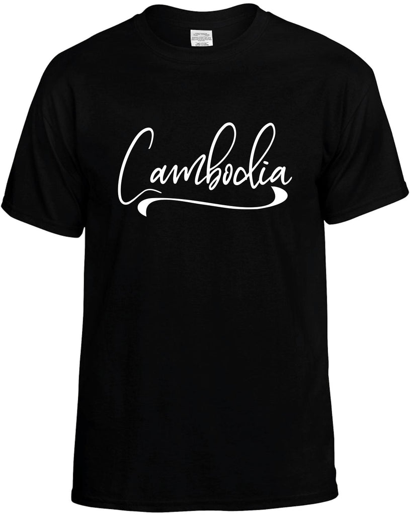 Cambodia Men's T-Shirt Funny Novelty Graphic Unisex Tee