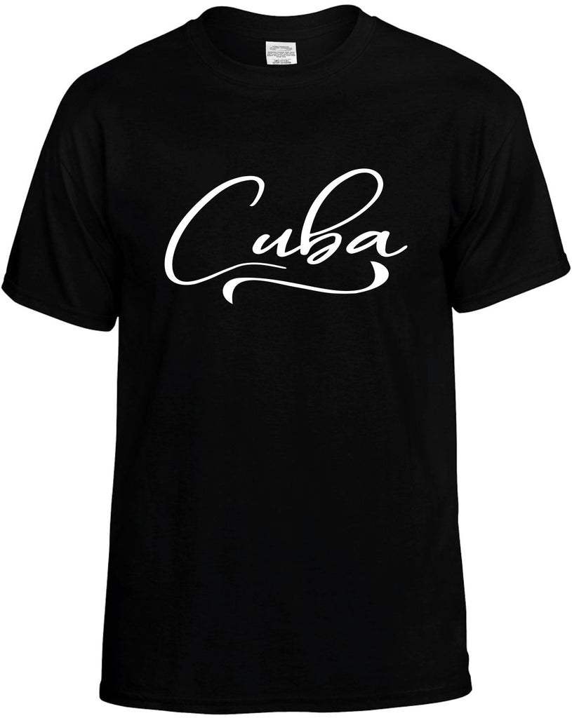 Cuba Men's T-Shirt Funny Novelty Graphic Unisex Tee