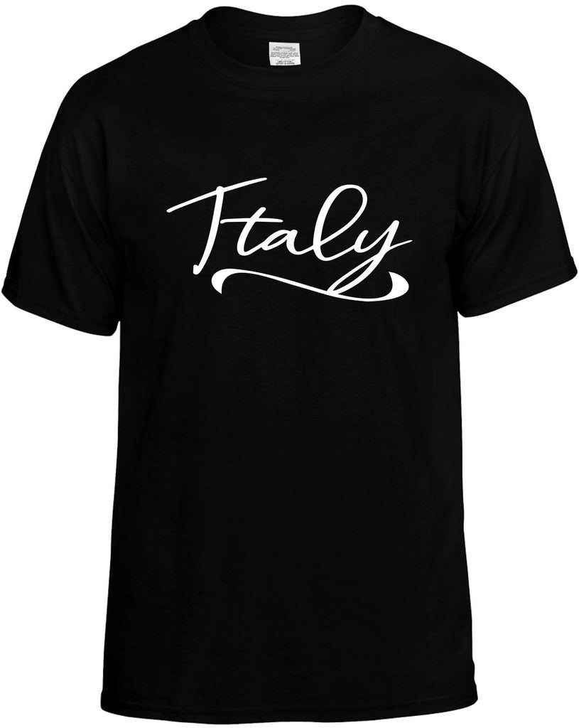 Italy Men's T-Shirt Funny Novelty Graphic Unisex Tee