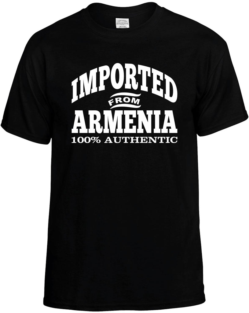 Imported From Armenia Men's T-Shirt Funny Novelty Graphic Unisex Tee