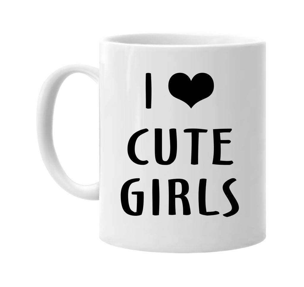 i love heart cute girls signature outlet novelty coffee cup mug graphic gift ideas gifts for the family mom dad