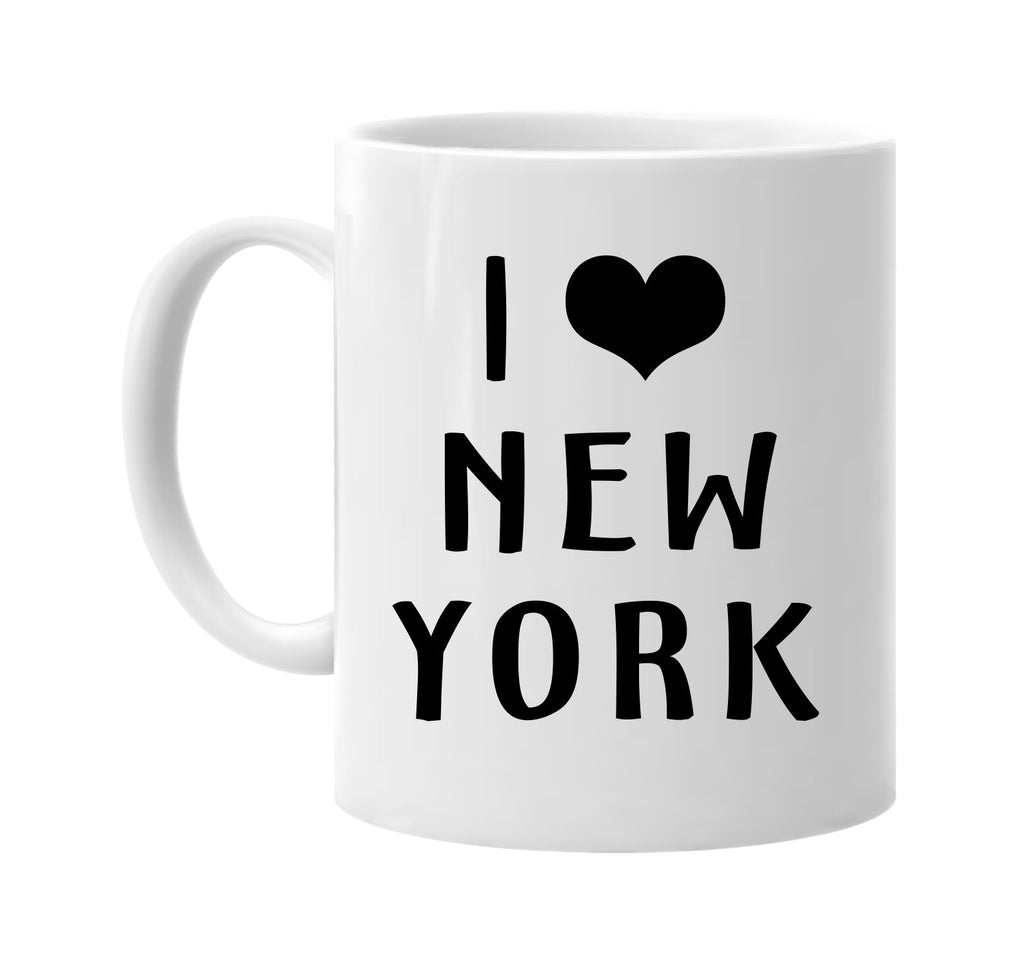 i love heart new york signature outlet novelty coffee cup mug graphic gift ideas gifts for the family mom dad