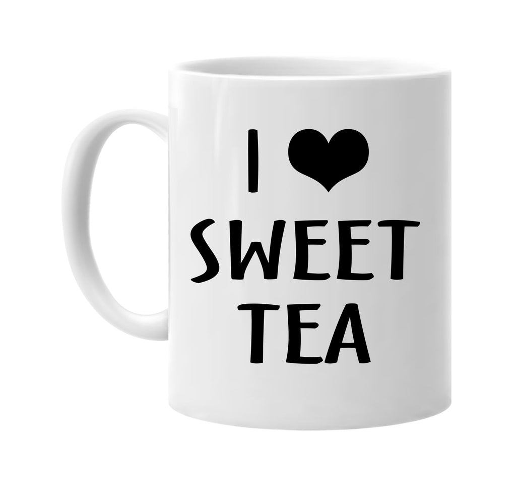 i love heart sweet tea signature outlet novelty coffee cup mug graphic gift ideas gifts for the family mom dad