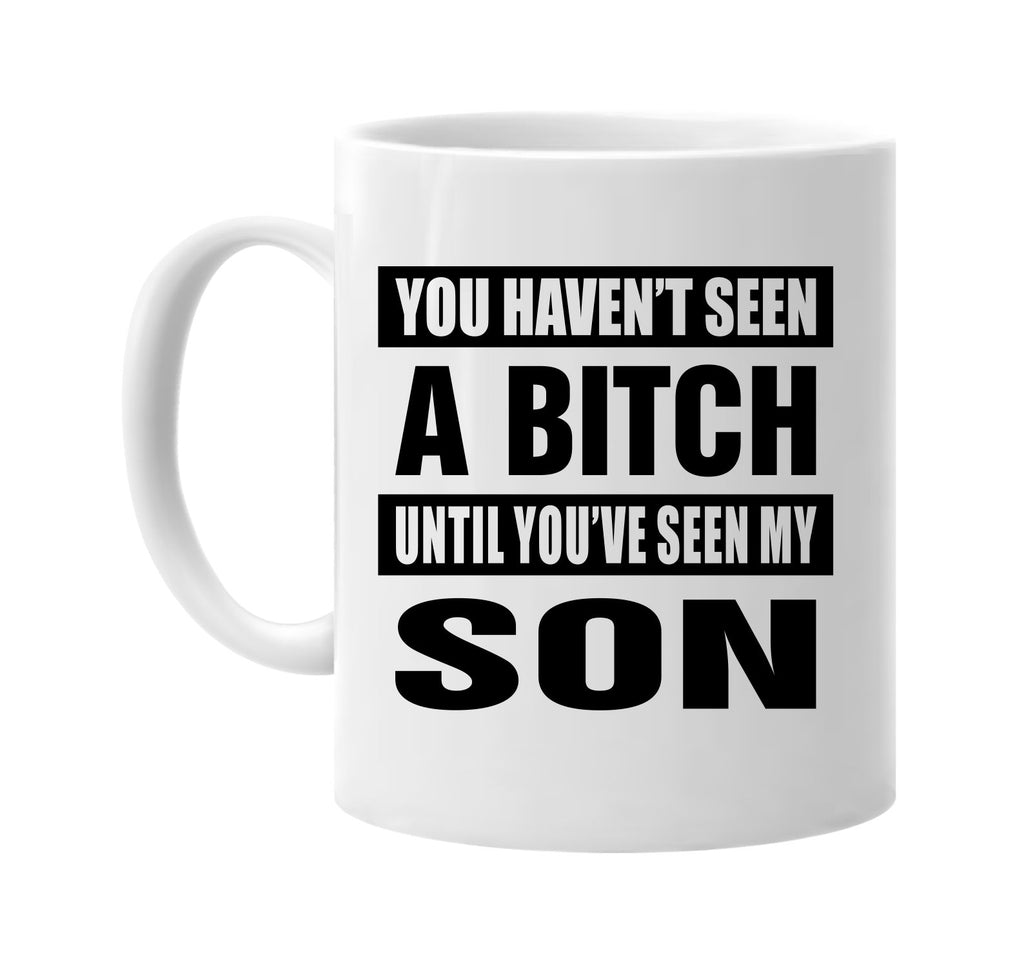 havent seen a bitch seen my son signature outlet novelty coffee cup mug graphic gift ideas gifts for the family mom dad