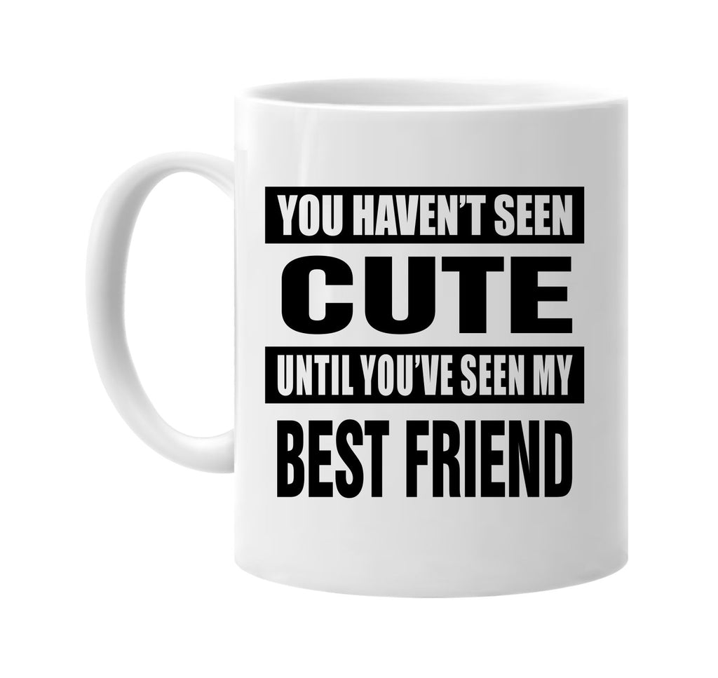 havent seen cute my best friend signature outlet novelty coffee cup mug graphic gift ideas gifts for the family mom dad